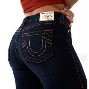 True Religion Indigo Jennie Curvy Skinny Jeans NWT